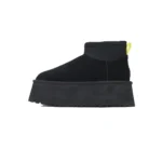 UGG Classic Mini Dipper Boot Black Yellow Women’s