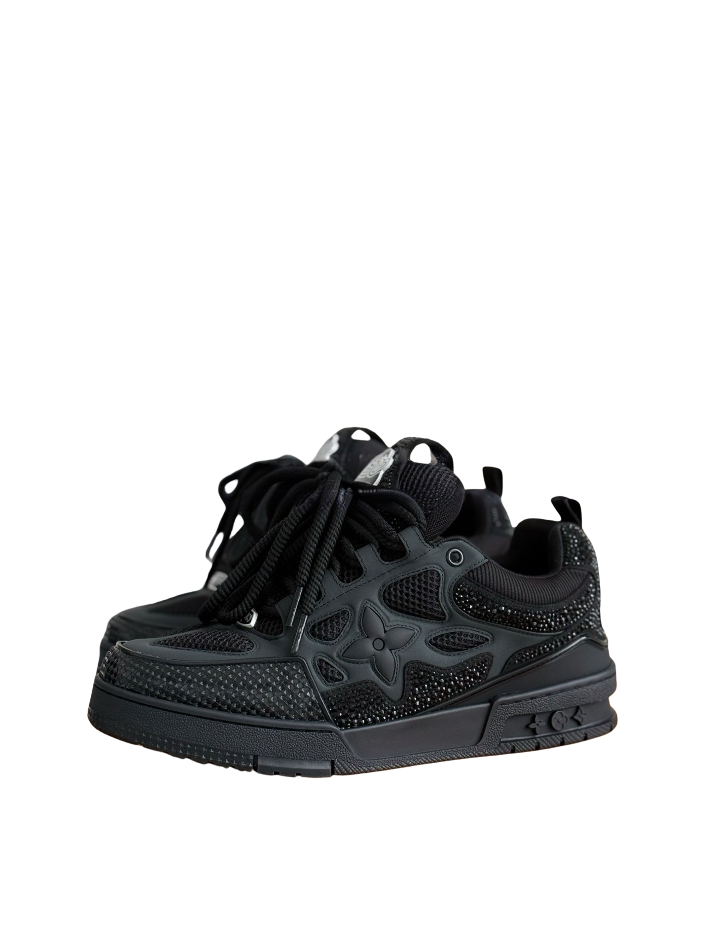 aiease_1760621770817-removebg.png LV SKATE – BLACK SWAROVSKI - Image 1