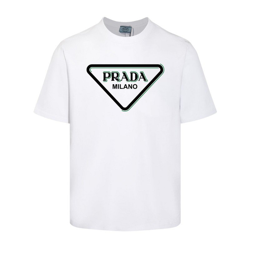assdf321-4.jpg PRD T-shirt Milano Triangle Logo White - Image 1