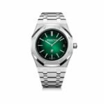 AP Royal Oak 16202PT.OO.1240PT.01 ‘Jumbo’ Extra-Thin ’50th Anniversary’ Green Dial