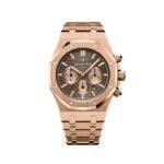 AP Royal Oak Selfwinding Chronograph 26331OR.OO.1220OR.02 Rose Gold Brown Dial