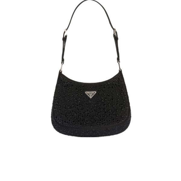 PRD SATIN BAG CRYSTAL