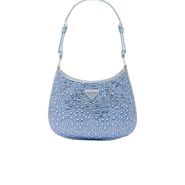 PRD SATIN BAG CRYSTAL
