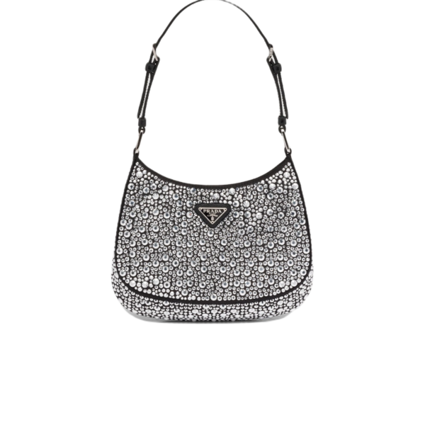 PRD SATIN BAG CRYSTAL