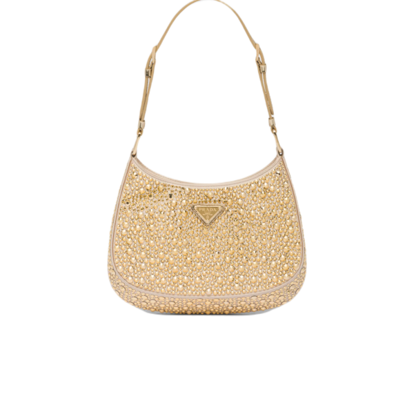 PRD SATIN BAG CRYSTAL
