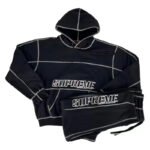 SPRM COVERSTITCH TRACKSUIT BLACK