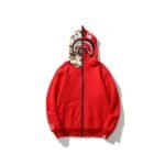 BP Hoodie Shark Camo OVO Red (REVERSE)