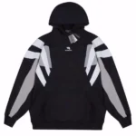 BLNCG Hoodie 3 Stripes Black White BL066