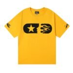 HLSTR T-shirt Sports Flame Yellow Graphic HS002