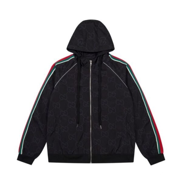 GG Jacket Monogram Hooded