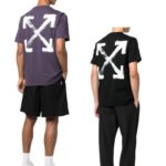 OFF-WHT T-shirt Arrows Logo Graphic