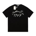 CD T-shirt Embossed Monogram Navy