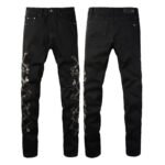 JEANS – BLACK BONES