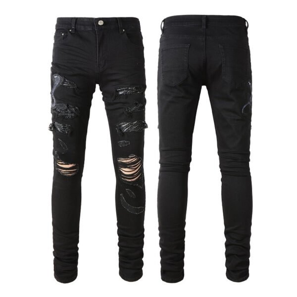 JEANS – BLACK SNAKE