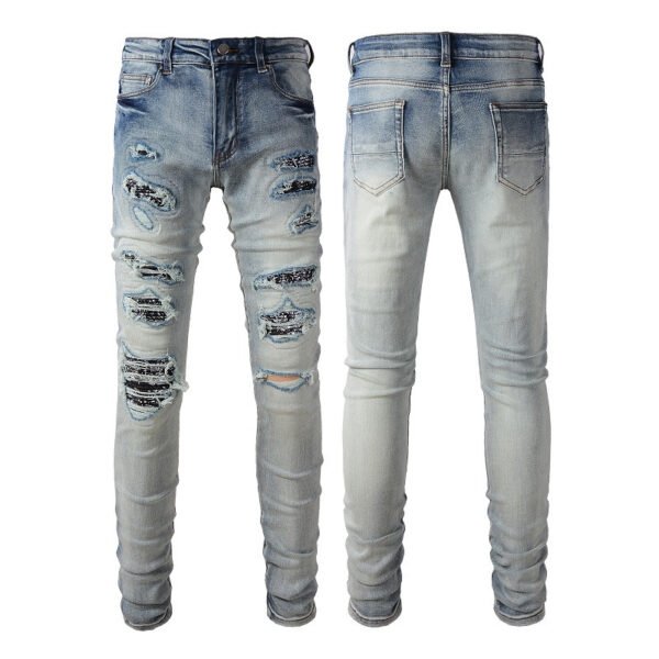 JEANS – BLACK BANDANA