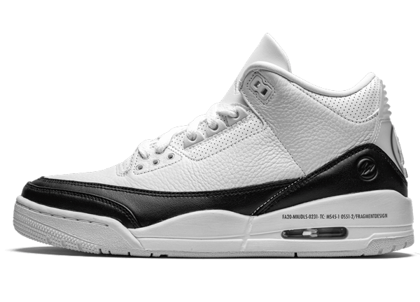 J3 Retro Fragment White Black