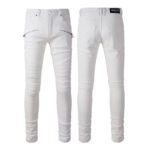 JEANS – WHITE ZIP