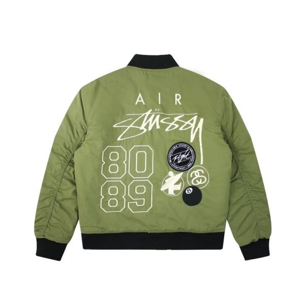 i1704431503_4860_1-600x600-1.jpg NK X STSY Jacket Bomber Reversible Green gg - Image 1