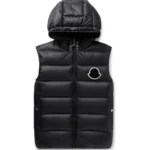 M Gilet Black Logo