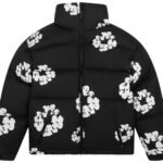 DENIM TRS – BLACK/WHITE
