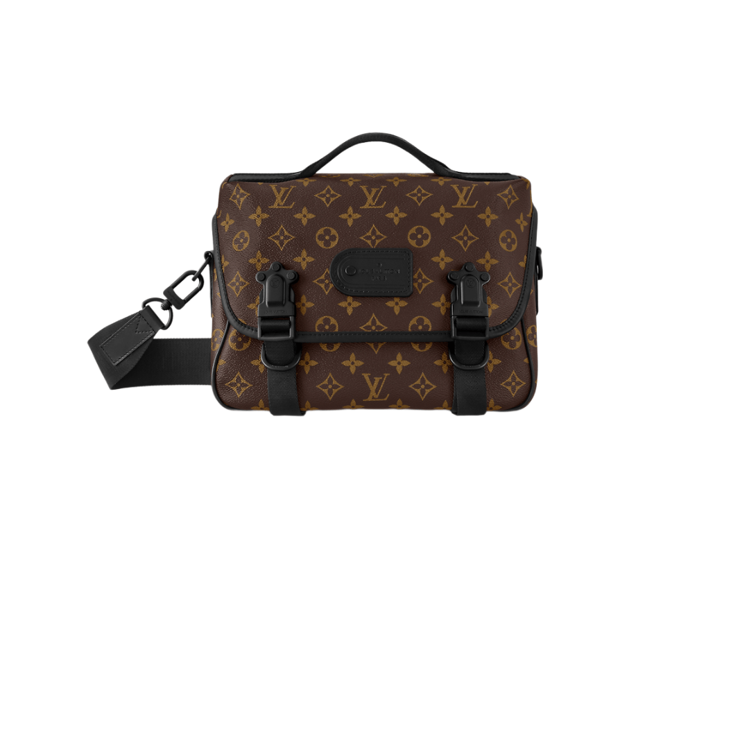 instories_2f4e41ff-0f16-4691-afde-2632fc3f9551.png BORSA MESSENGER TRAIL MONOGRAM MACASSAR - Image 1
