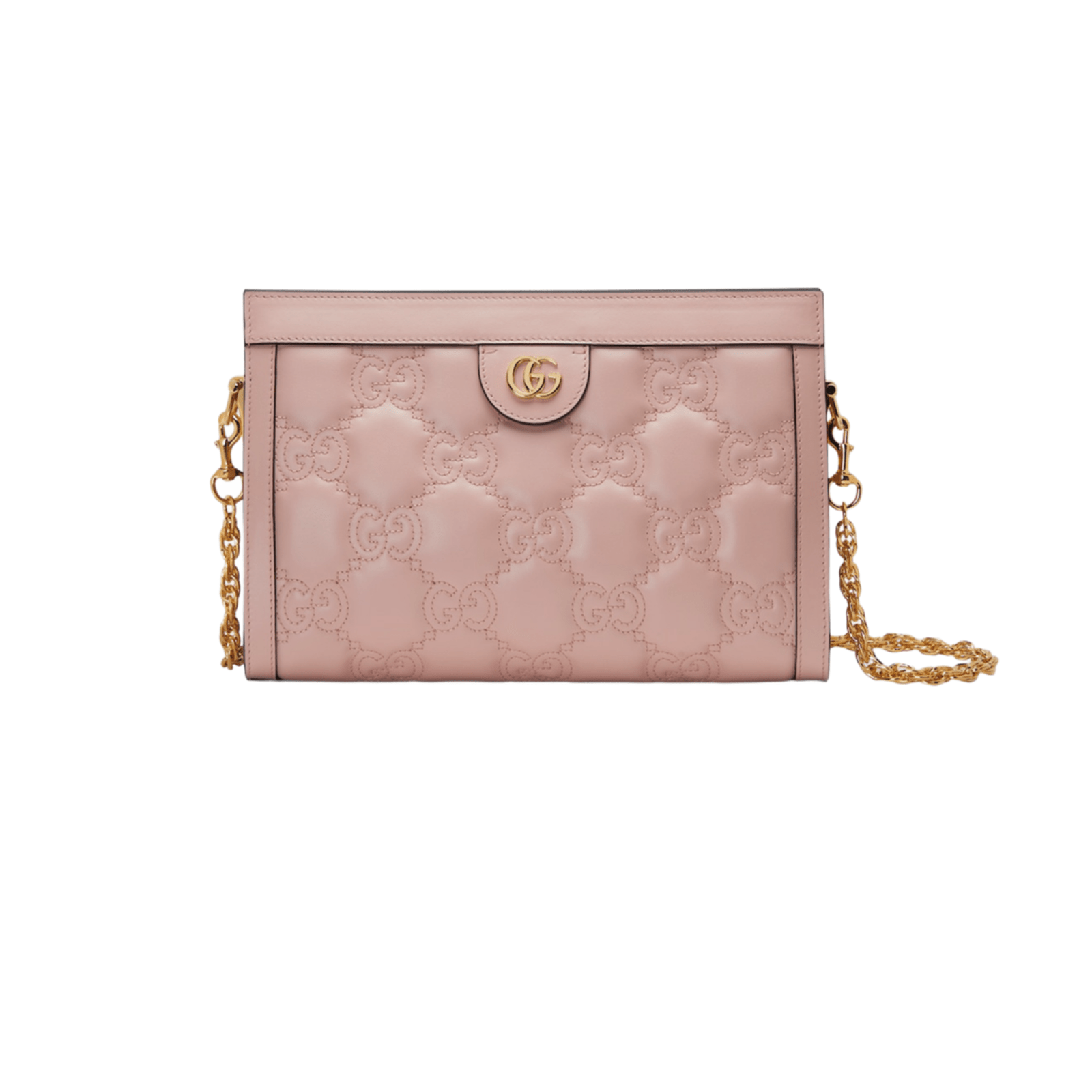 instories_83e0d61d-cdae-4d6f-9bb7-560f348998f5.png BORSA GG MATELASSÉ MISURA PICCOLA IN PELLE ROSA - Image 1