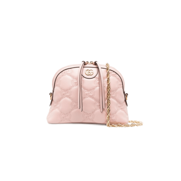 BORSA GG PICCOLA MATELASSÉ BIANCA