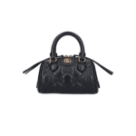 BORSA TOTE GG METALESSÉ NERO LOGO ORO