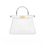 BORSA PEEKABOO ISEEU MEDIUM IN PELLE DI VITELLO BIANCA