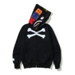 BP Hoodie Shark Skull Full-Zip Camo