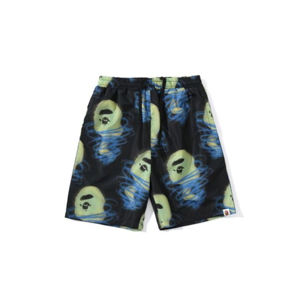 BP Shorts Glow-In-The-Dark Spiral Print