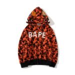 BP Hoodie XO Camo Red Full Zip