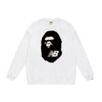 BP x NB Logo Sweatshirt White