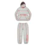 SPRM COVERSTITCH TRACKSUIT GREY