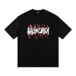 BLNCG T-shirt Graffiti Print Black