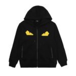 FND Hoodie Eyes Graphic Zip